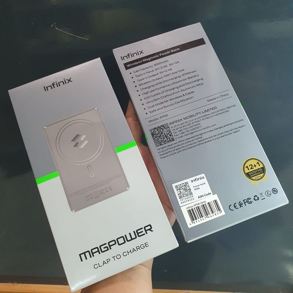 MAGPOWER Infinix Note 50 Pro 5000Mah || Powerbank || Wireless Charger Fast Charging Copotan Hp