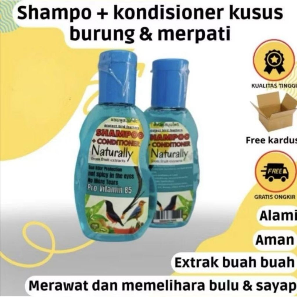 Sampo burung merpati exstra buah sensasi segar