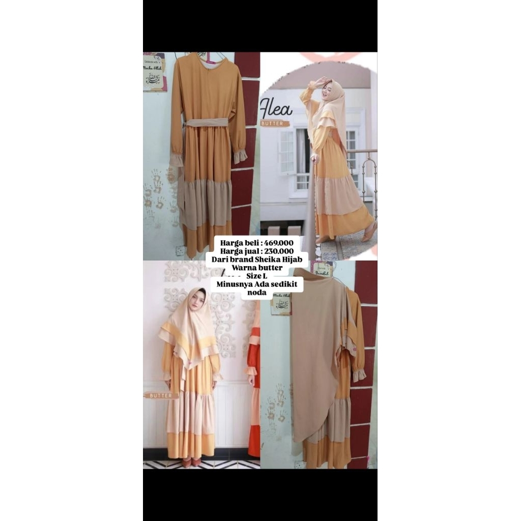 preloved dress by Sheika hijab