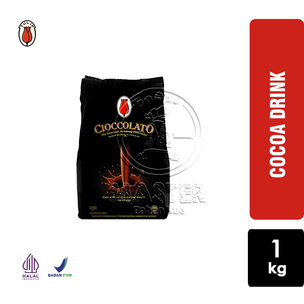 

Minuman Cokelat TULIP Cioccolato Cocoa Chocolate Drink Powder [1 Kg]