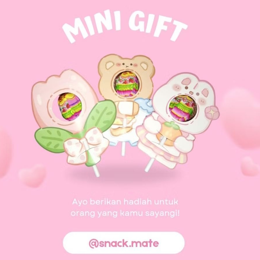 

[Mini gift Permen Chupa Chups] Mini hampers/ Gift ulang tahun/ Freebies Murah/ Graduation