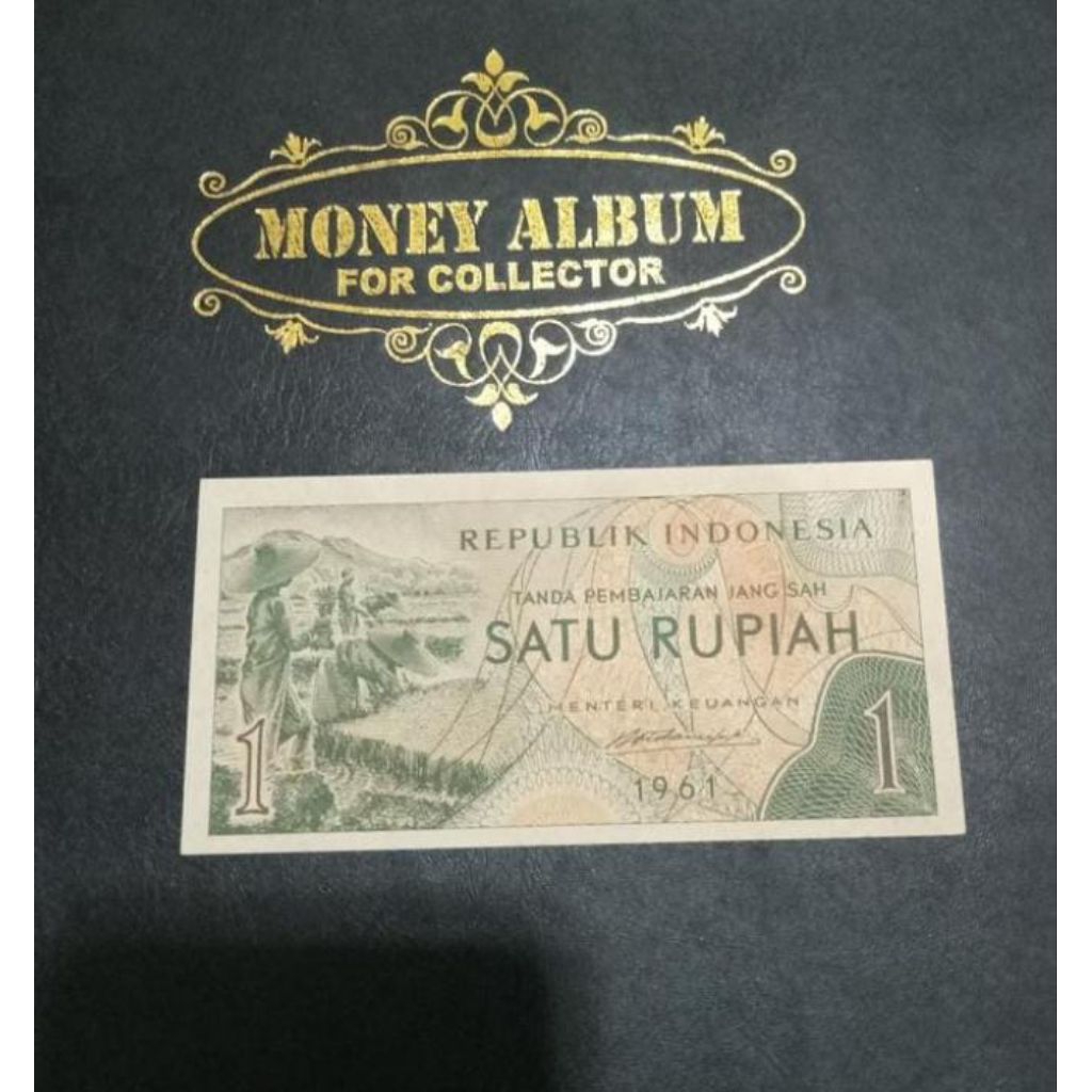 UANG 1 RUPIAH PEKERJA TAHUN 1961