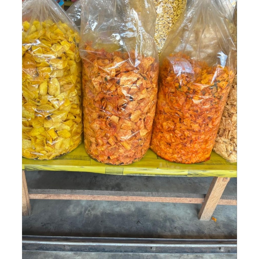 

kerupuk talas balado