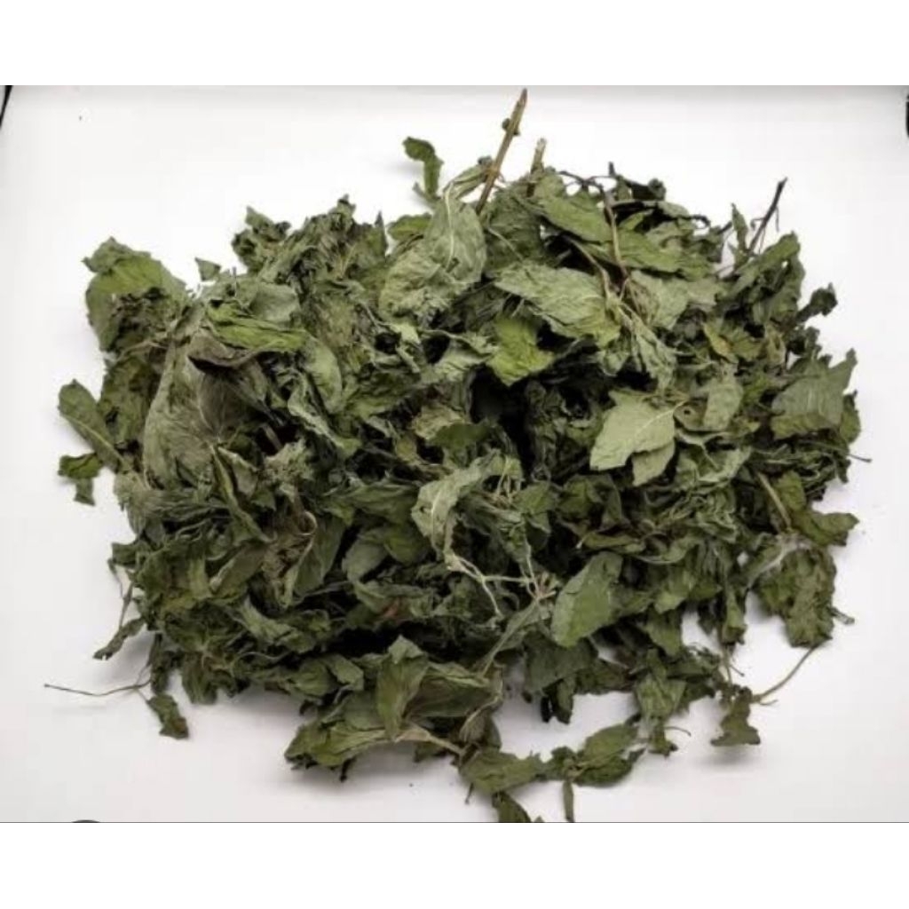 

LIANG CHA - daun mint kering 50gr toples kaca
