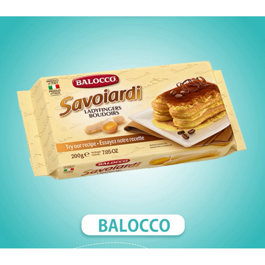 

BALOCCO SAVOIARDI LADYFINGERS BOUDOIRS 200gr