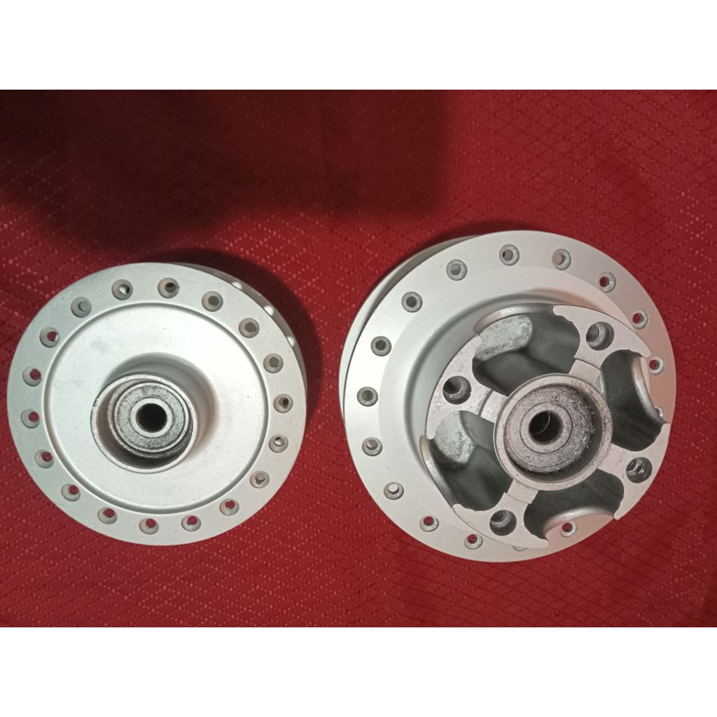 tromol set depan belakang supra x 125 double disc