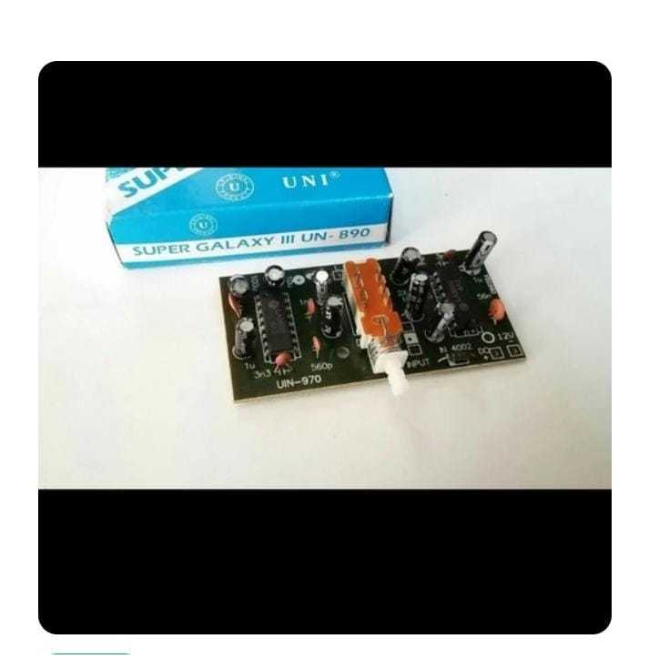 RH9766 kit super galaxy mega peningkat bas bass uni iii 2ic 2 ic un890 un 890 by PCM LTC GLODOK