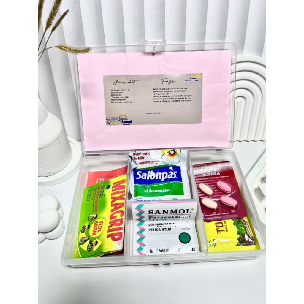 Apotek Mini_Alpha Package | Gift Idea | Emergency Kit | Hadiah Bermanfaat