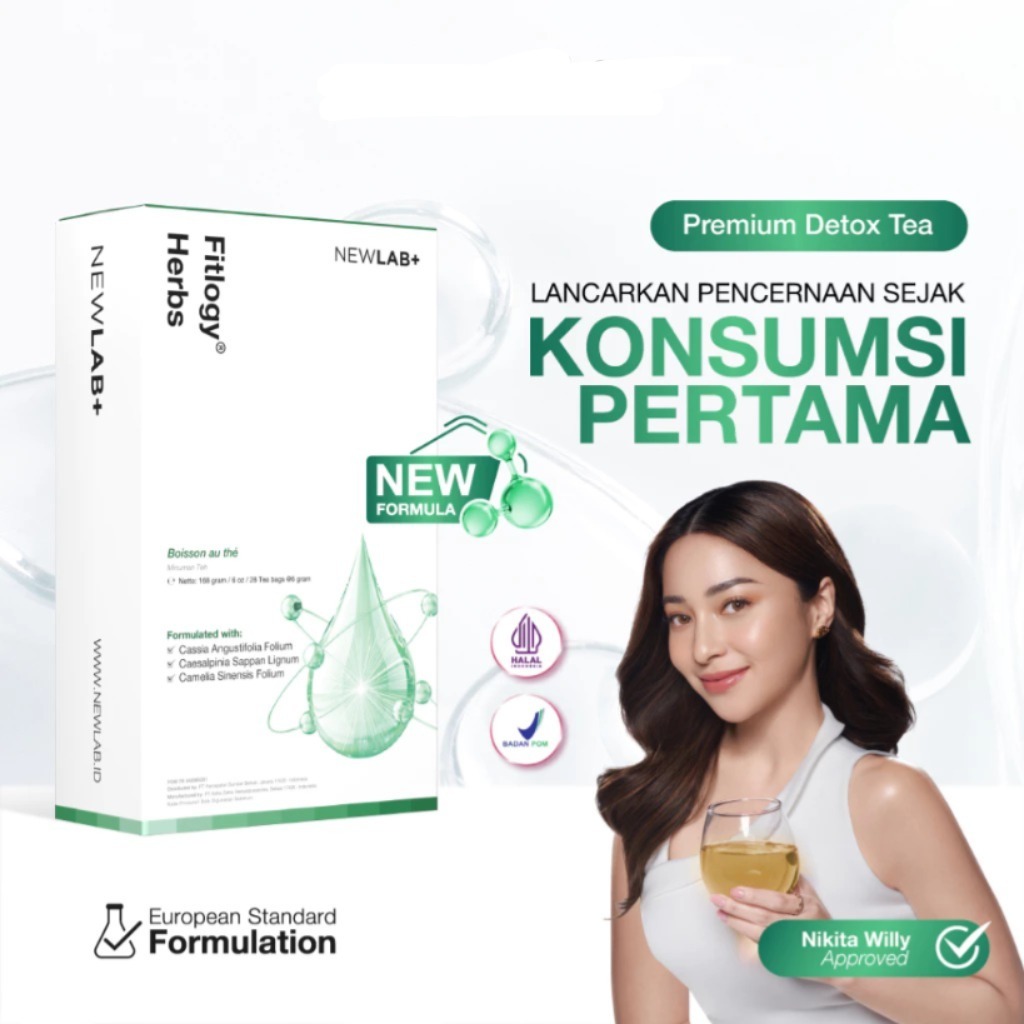 

NEWLAB FITLOGY TEA DRINK - TEH DIET - TEH DETOX - TEH PELANGSING