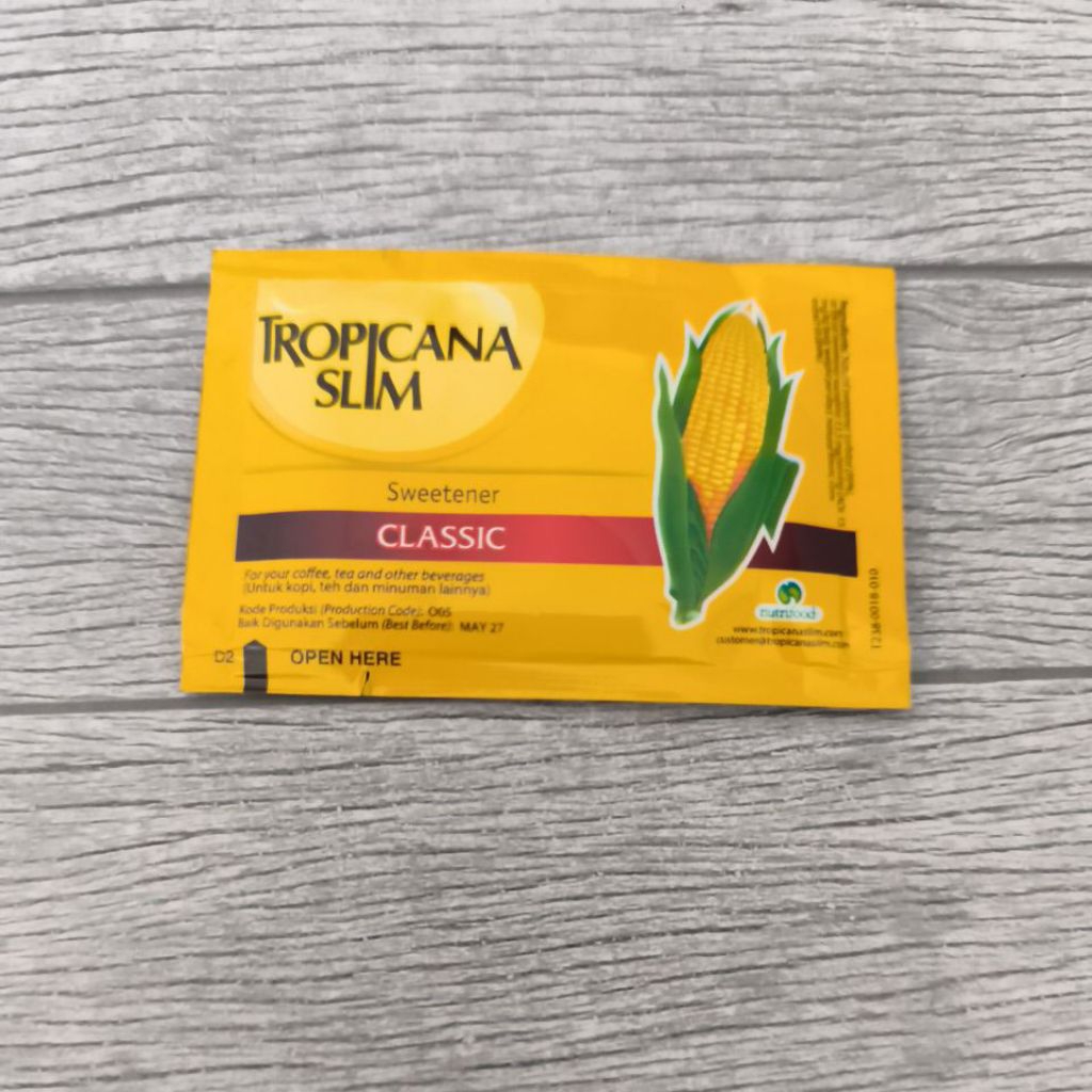 

Tropicana Slim Classic (jual per 5 sachet) Ed 5/27