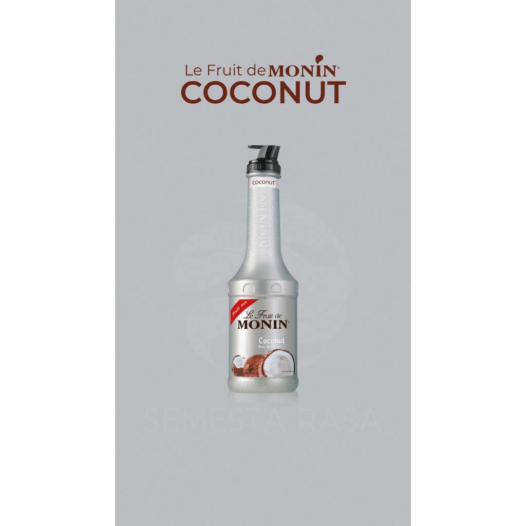 

Monin Puree Fruit Mix Coconut 1 L | Kelapa