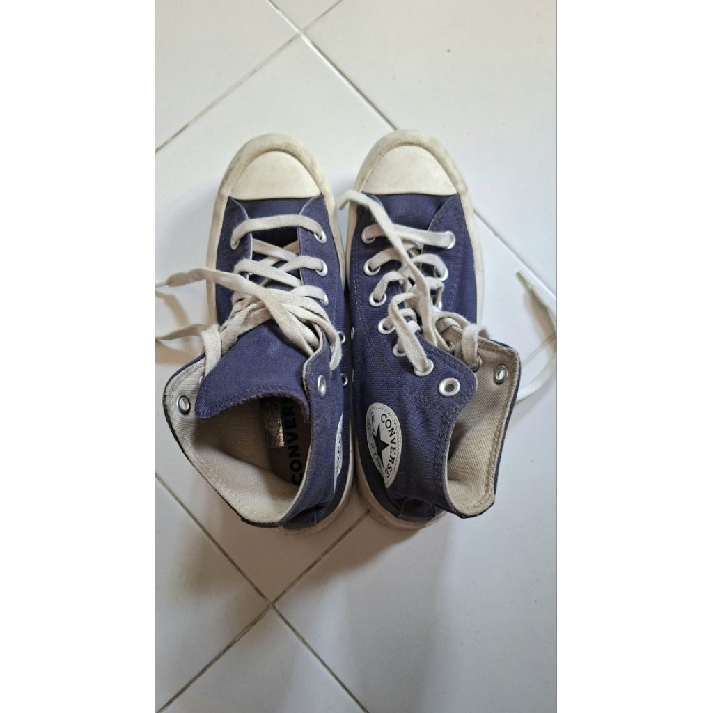 Preloved Converse Biru CTAS Lugged