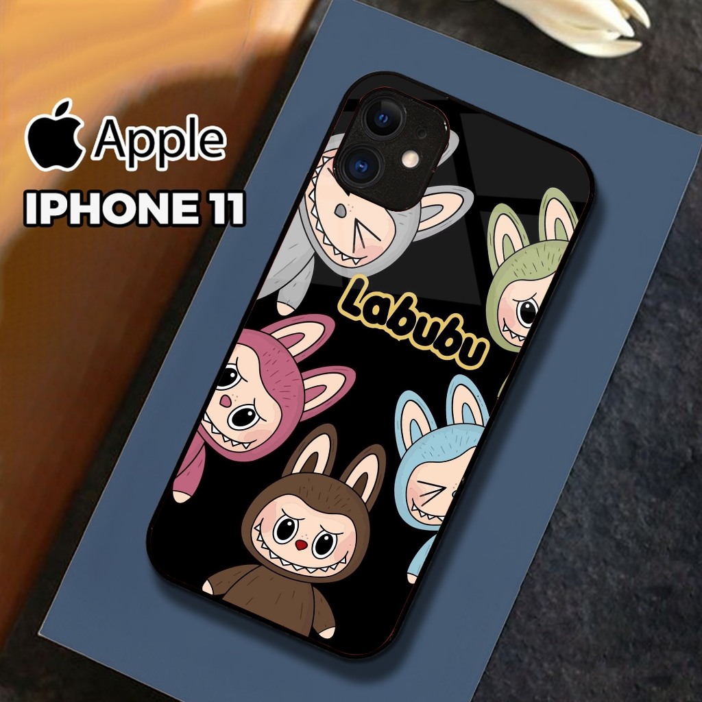 Case Iphone 11 Terbaru - Casing Hp Iphone 11 - ( Motif LABUBU ) - Case Hp - Casing Hp - Softcase Iph
