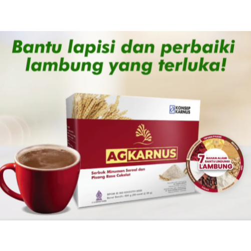 

minuman karnus Obat herbal Asam Lambung Kronis - Alga Gold Sereal