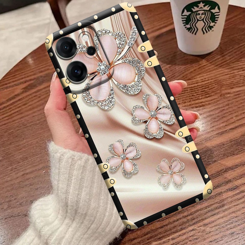 (SC04) Case Kompatibel Untuk Oppo Reno 14F 5G 2025 Case Procamera Fashion Case Silikon Lentur Softca