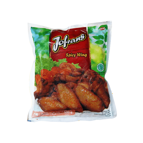 

Jofrans Spicy Wing 500gr
