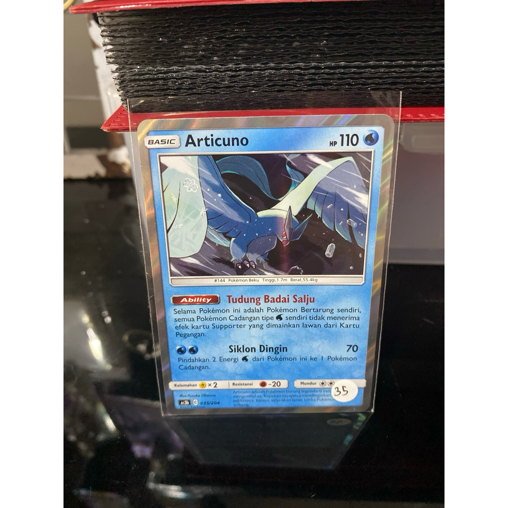 Kartu Pokemon Indonesia Articuno 035/204