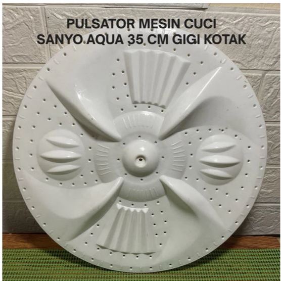 Pulsator Mesin Cuci Sanyo 35 Cm Pulisator Baling Baling Mesin Cuci Pulysator Pulsator Mesin Cuci San
