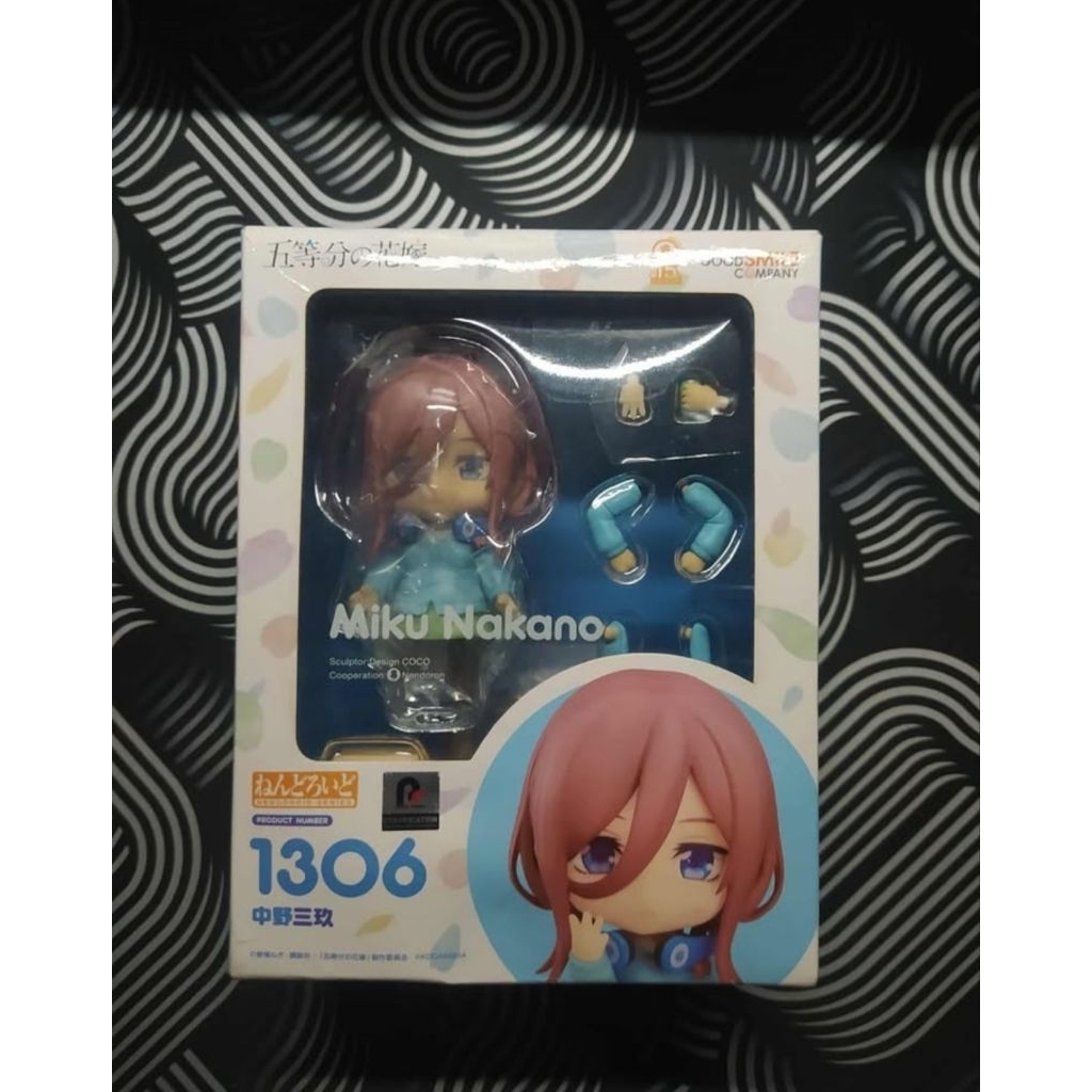 Nendoroid Miku Nakano BIB mulus no minus fullset
