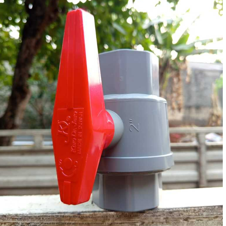 Ball Valve PVC 2'' / Ball Valve PVC 2 inch / Stop Kran PVC 2'' / KDJ