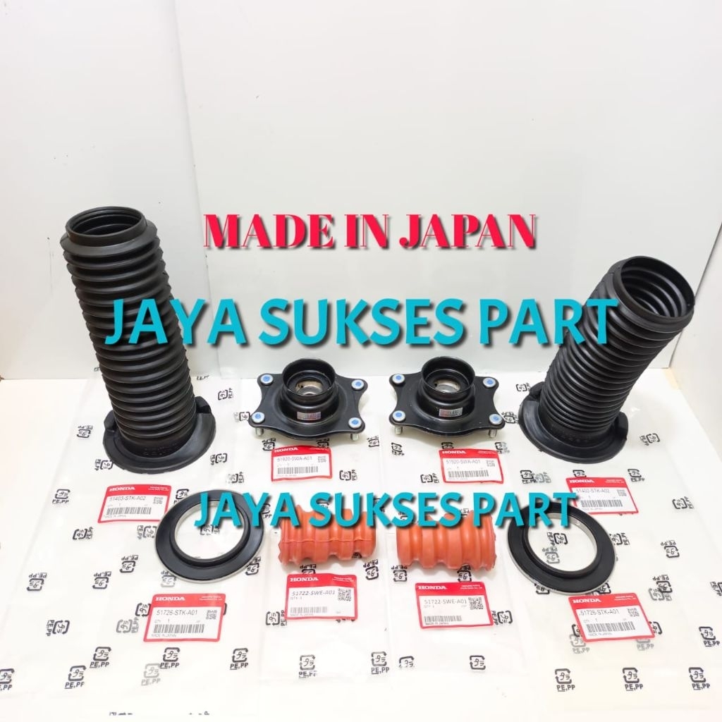 Support shock bearing karet stopper boot shock Crv gen3 gen 3 japan