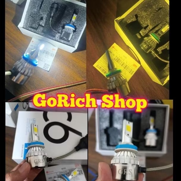 Led Headlamp Foglamp C6 H11 H8 H9 2 Warna