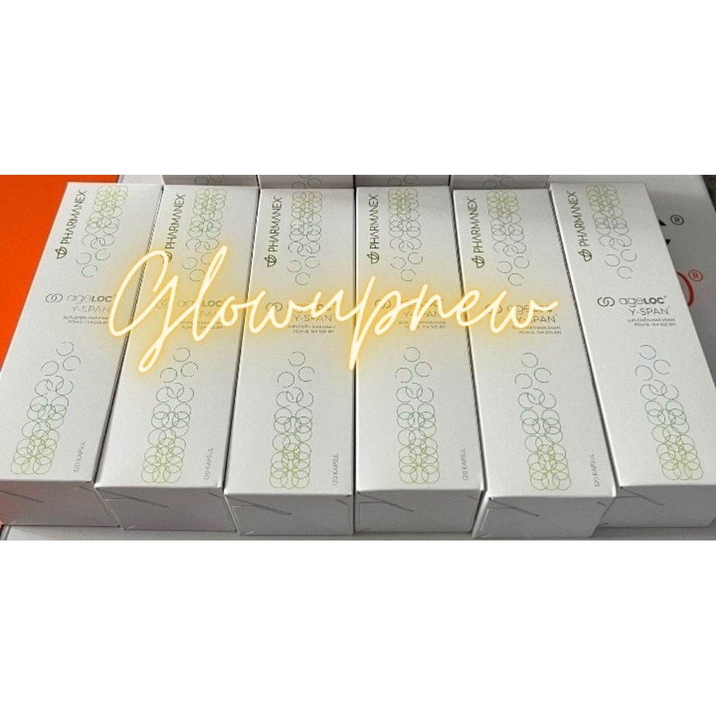 Pharmanex ageLOC® Y-SPAN Ed 09/2026 Y Span Nu  Skin Y Span Suplemen Anti Aging Youth Span Y-Span Nu 