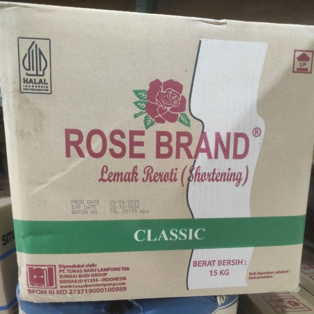 

margarin putih Rosebrand 15kg
