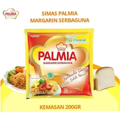

Palmia Margarin Butter Serbaguna Formula baru 200gr / Mentega Palmia