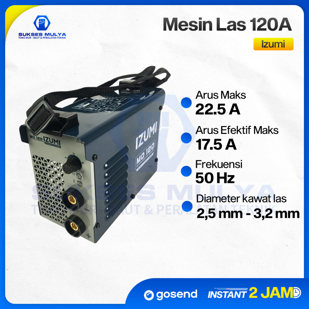 Mesin Las 450Watt IZUMI 120A Travo / Trafo Las IZUMI MO 120