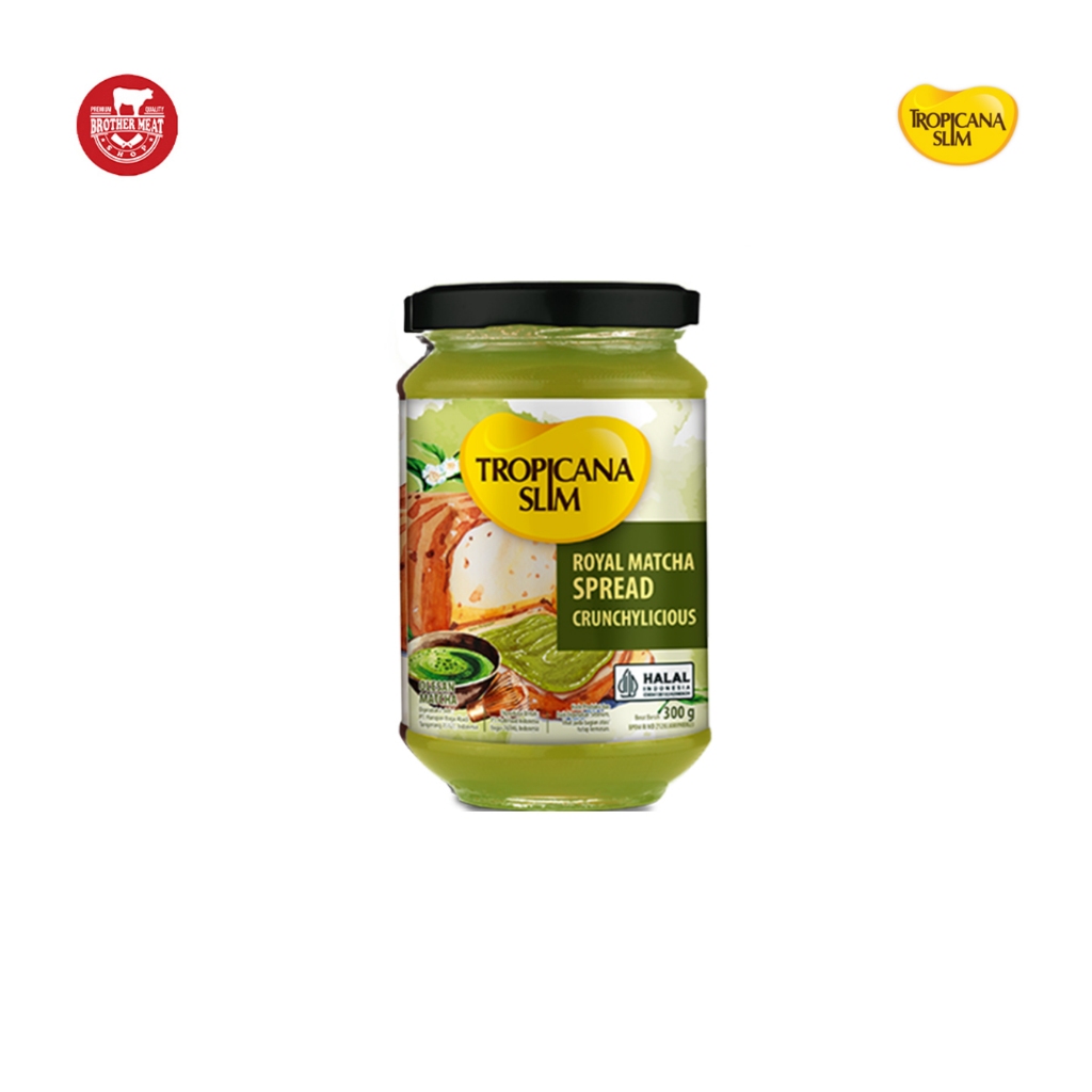 

Tropicana Slim Royal Matcha Spread 300gr - Brothermeatshop
