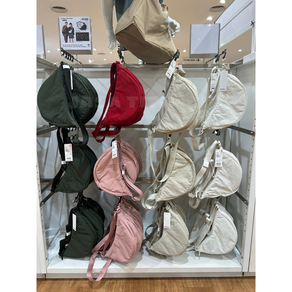 Tas Bahu Mini Bulat WOMEN UNIQLO