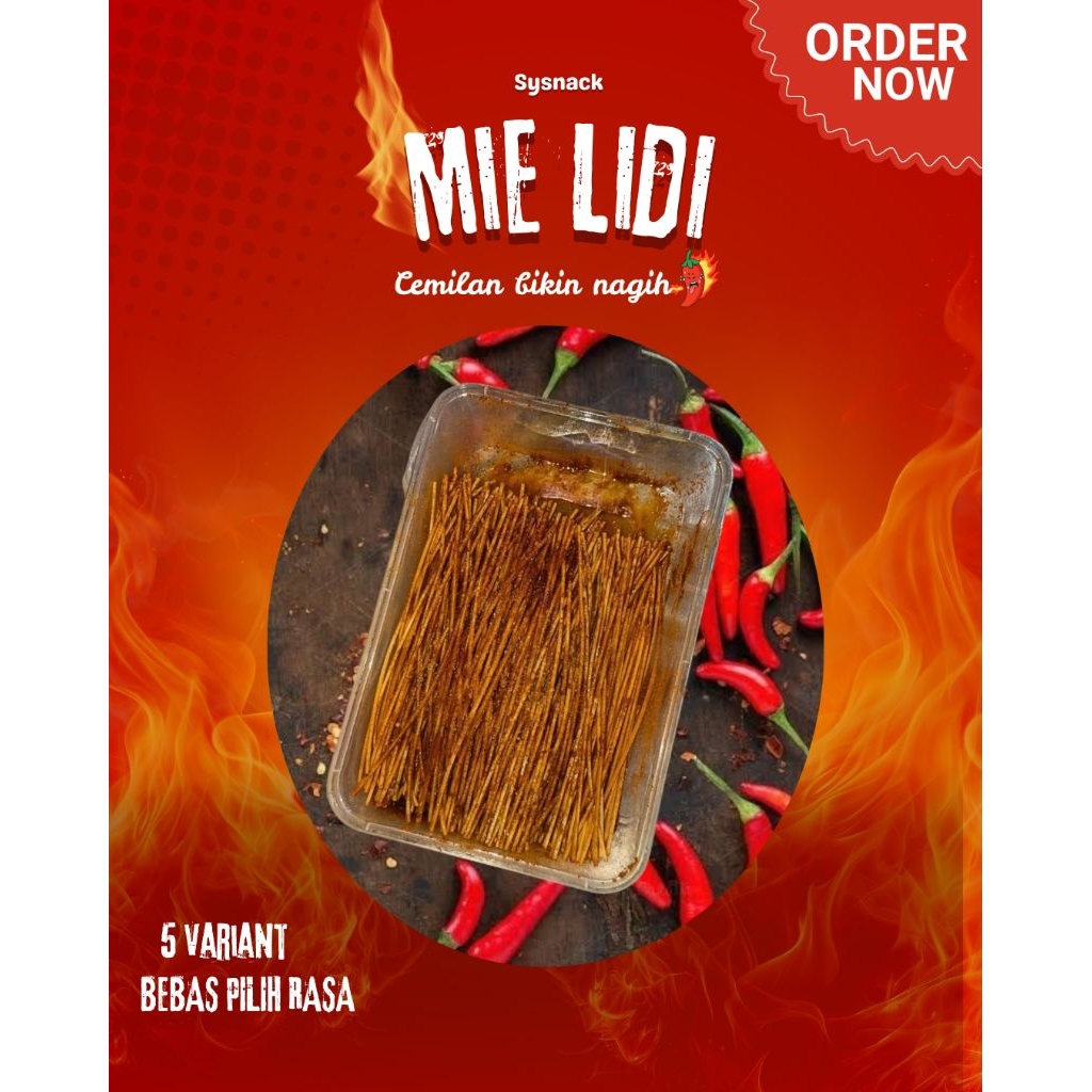 

[ BISA COD ] MIE LIDI BOX 500ML ASIN GURIH PEDAS SNACK MI LIDI JADUL MURAH MIE BITING RENYAH [BISA COD]