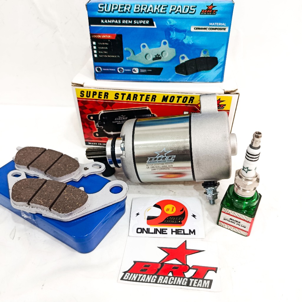 DINAMO STARTER BORE UP BRT SONIC NEW CB150R CBR150R GTR 150 CB150X (FREE KAMPAS REM BRT / BUSI BRT)