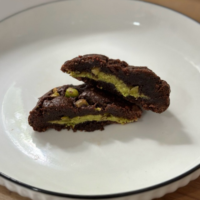

Soft cookies : Choco Pistachio