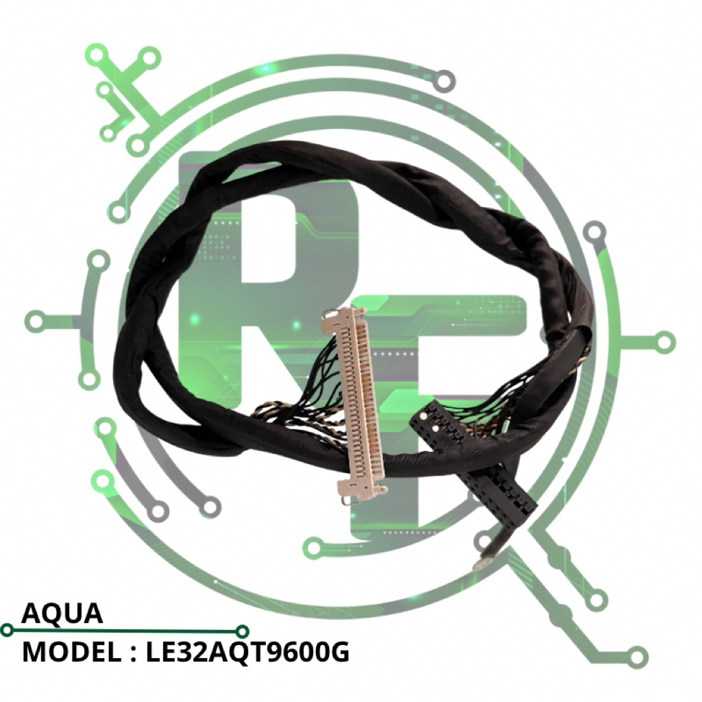 KABEL FLEKSIBLE LVDS TV LED AQUA 32 INCH LE32AQT9600G LE32AQT9600 G LE 32AQT9600G 32AQT9600