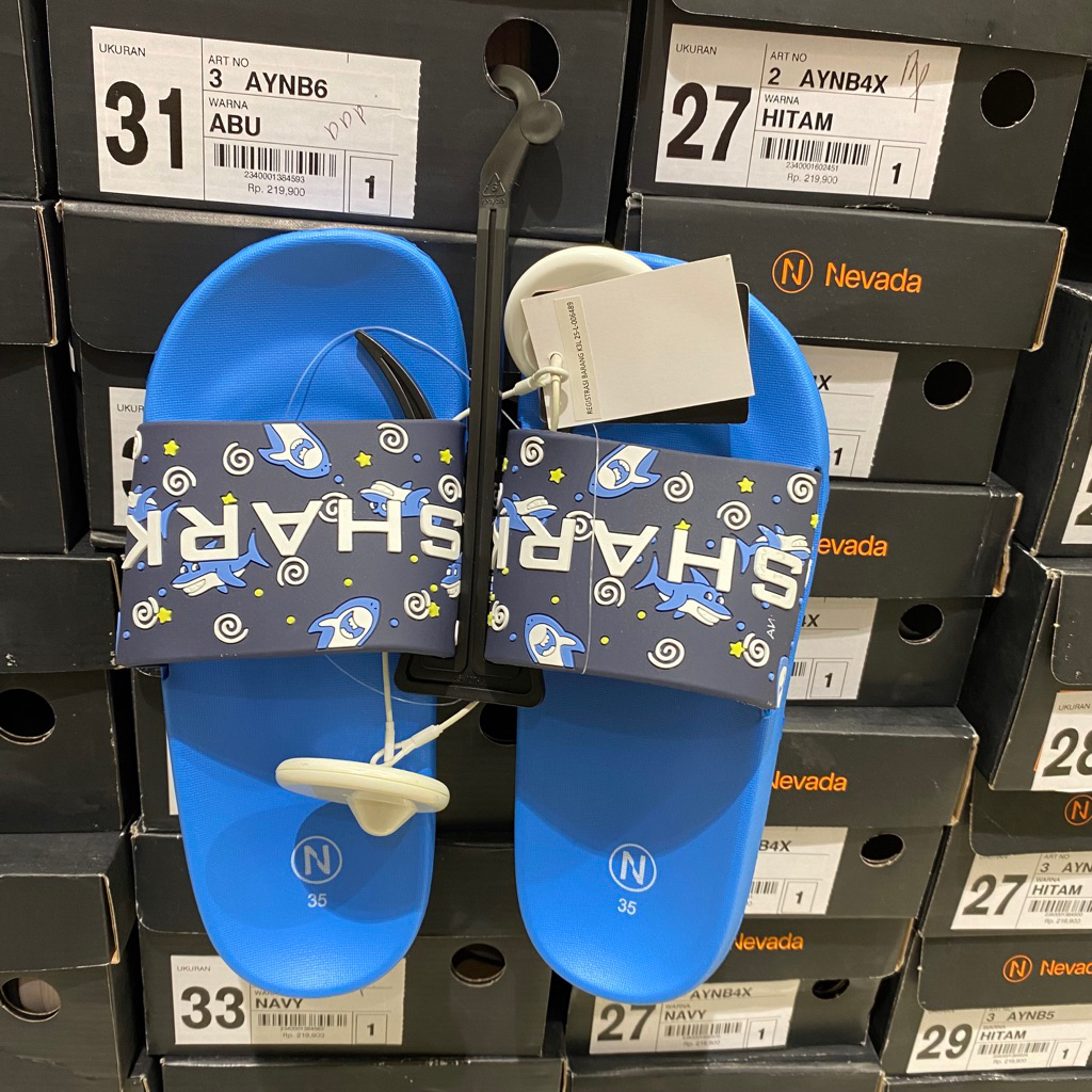 Nevada Sandal anak cowok | sandal selop ( 31-35)