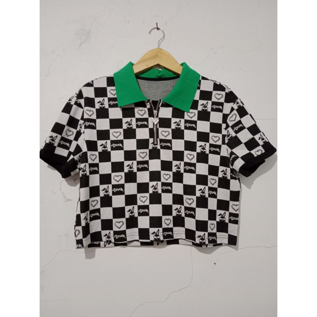 Polo Crop Knit Korea