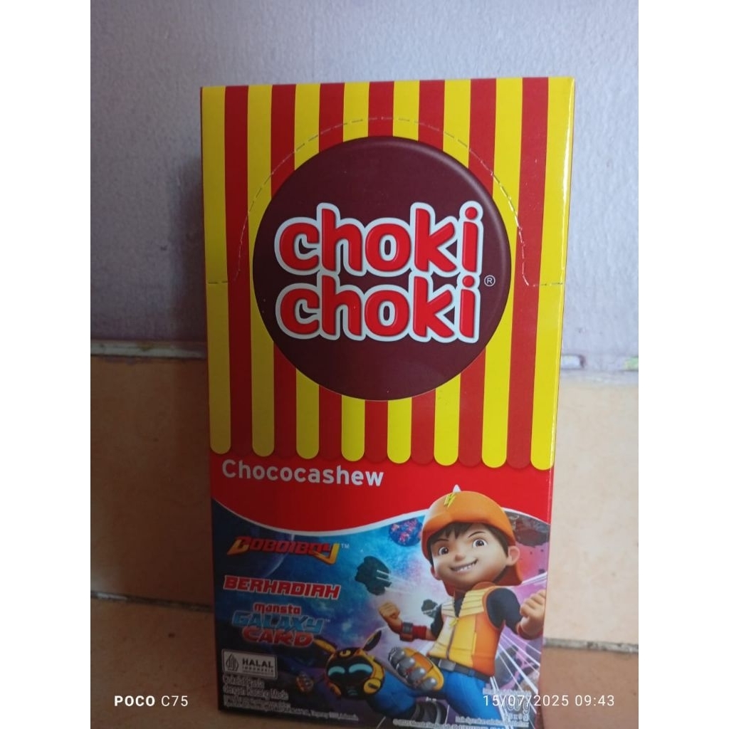 

choki choki coklat free packing kardus