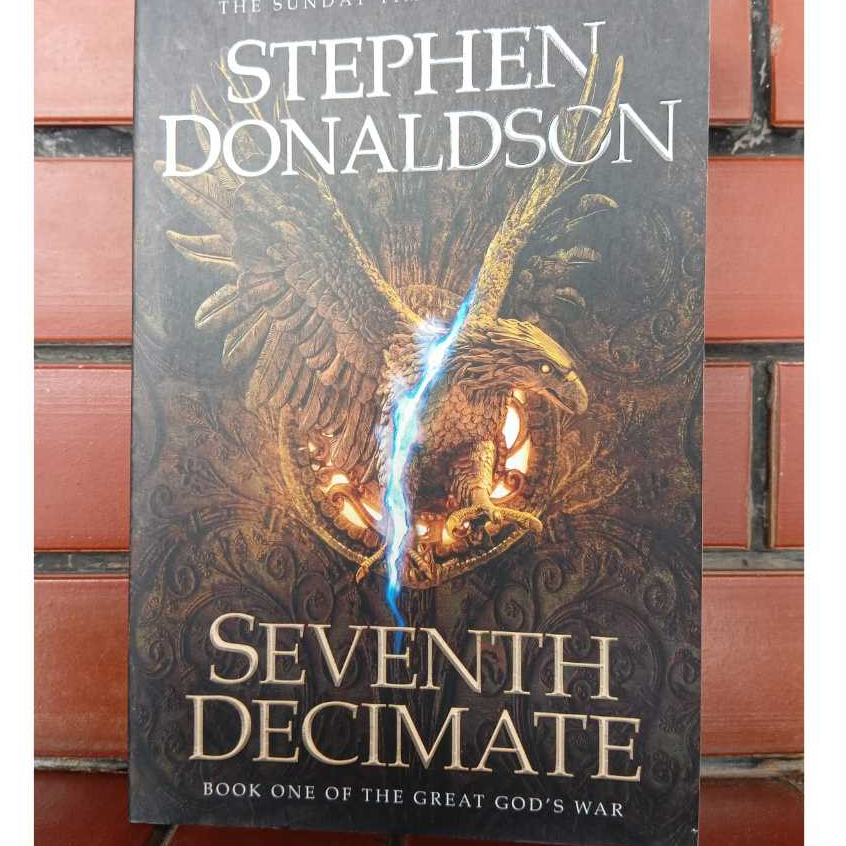 Stephen Donaldson Seventh Decimate Buku Fantasy Bahasa Inggris Preloved