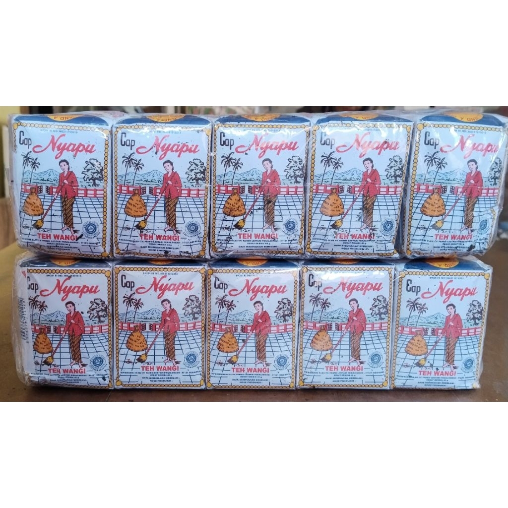 

TEH NYAPU 1 PACK /SLOP ISI 10 PCS