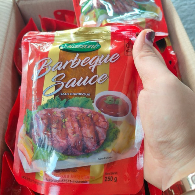 

MAZZONI SAUS BARBEQUE BBQ GRILL 250 gram