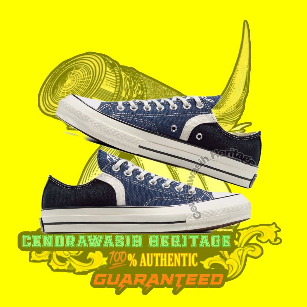 Converse Chuck 70 Archival Stripes Navy Original