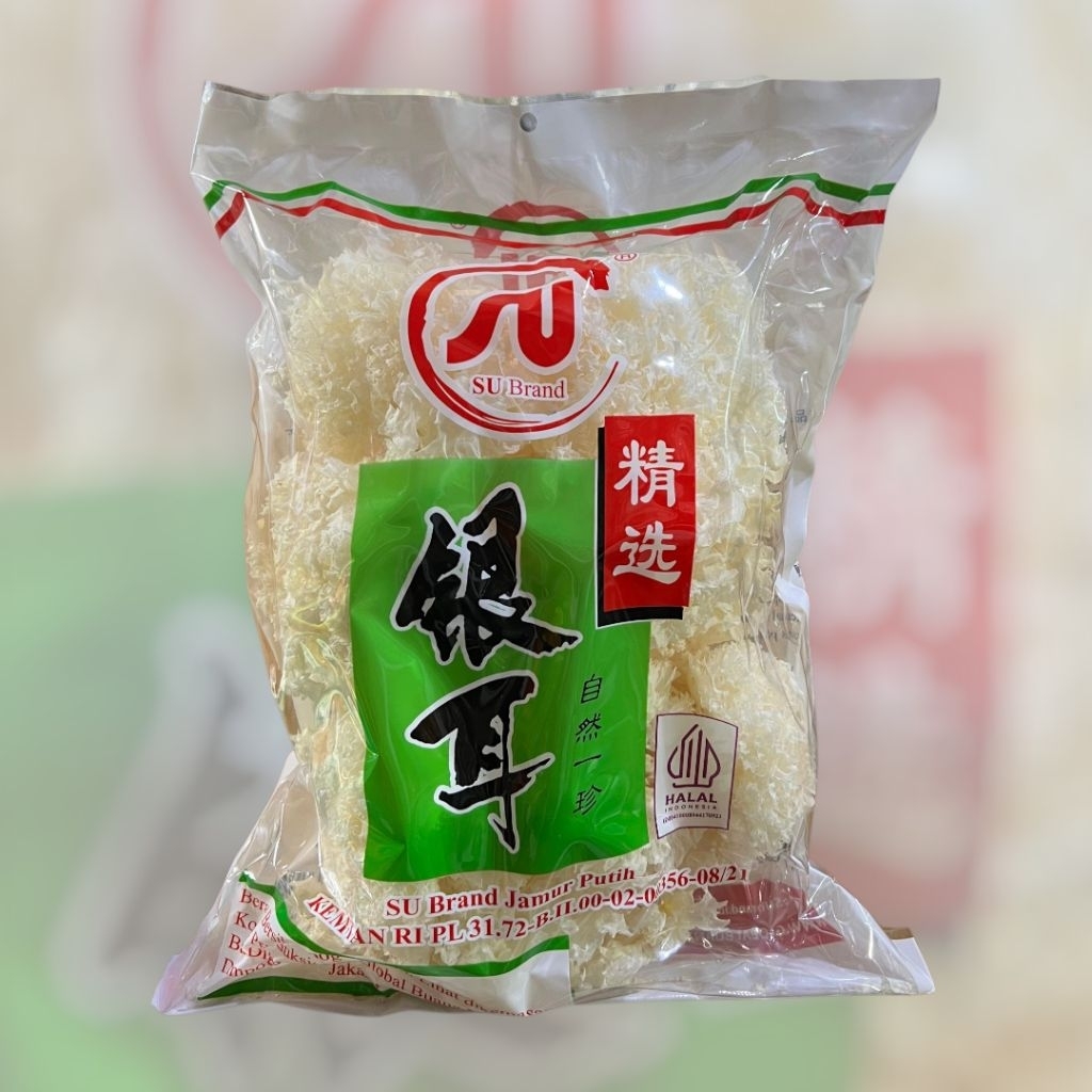 

Jamur Putih Kering 500 gram / Jamur Salju Putih / Dried White Fungus