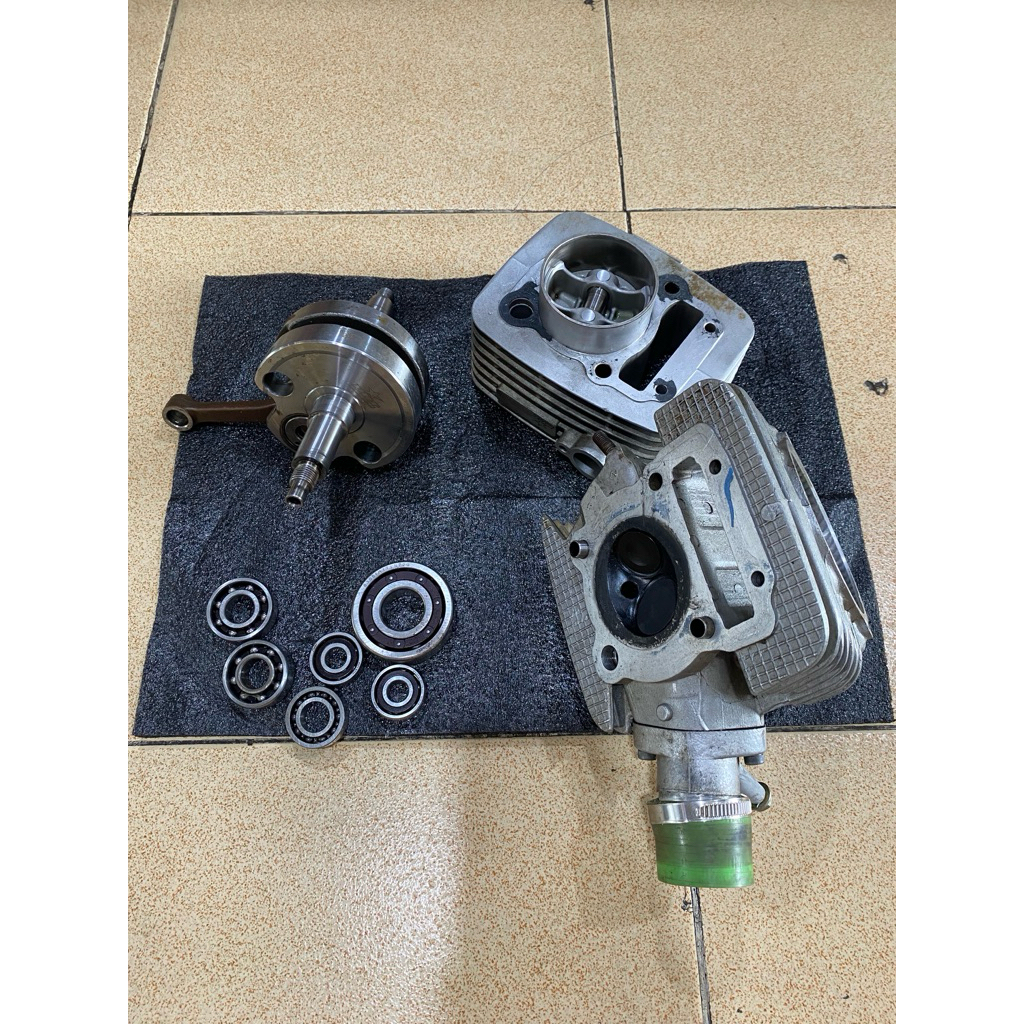 paket bore up klx/dt150 all series brt tanpa deksel