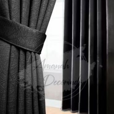 GORDEN HITAM UKURAN 140x200 murah