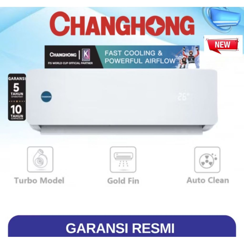 AC CHANGHONG 1PK CSC-09NVB4 GOLDFIN