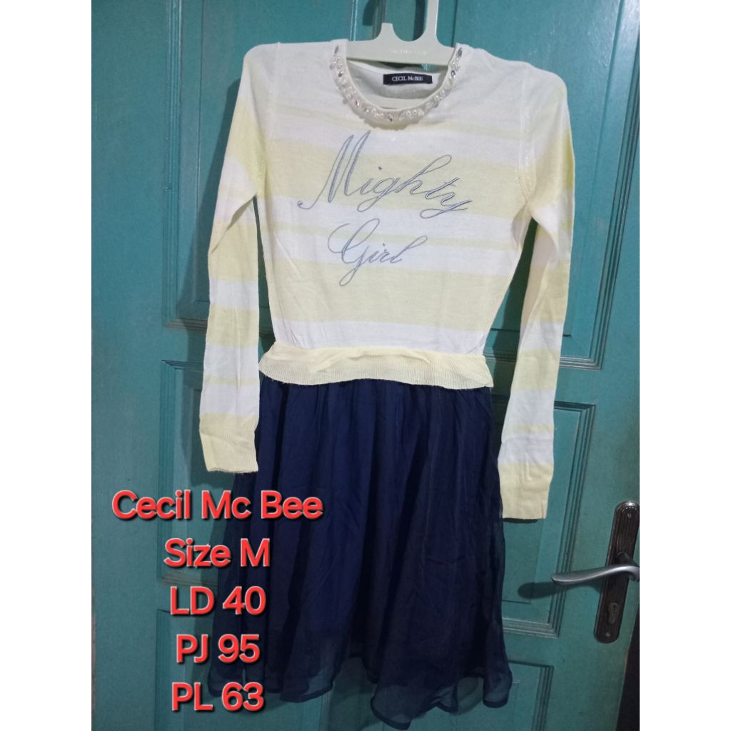 Dress Wanita(Cecil Mc Bee)Preloved