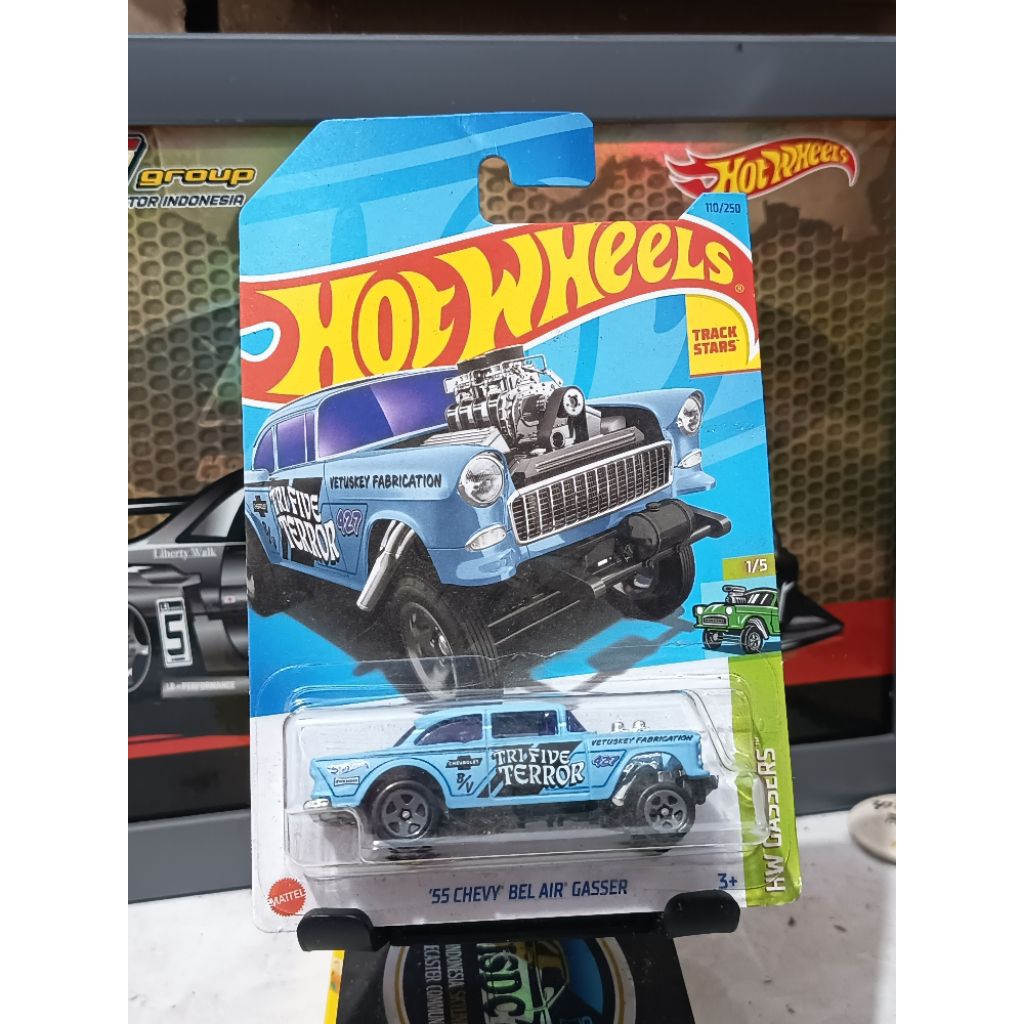 HOT WHEELS 55 CHEVY BEL AIR GASSER