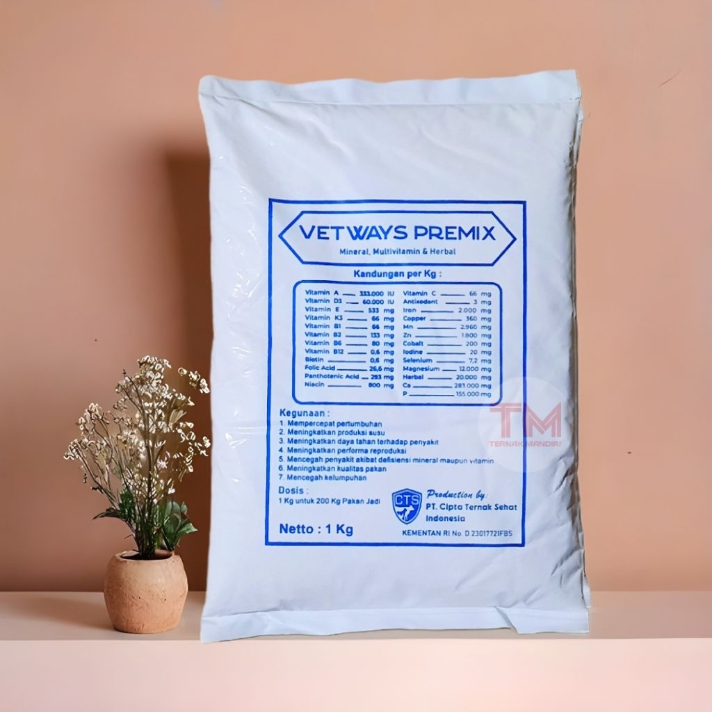 Vetways premix 1 kg -  Mineral vitamin sapi kambing dan domba